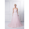 New design elegant pink patterns chiffon mermaid weddings sleeveless sweetheart bridesmaid dress patterns